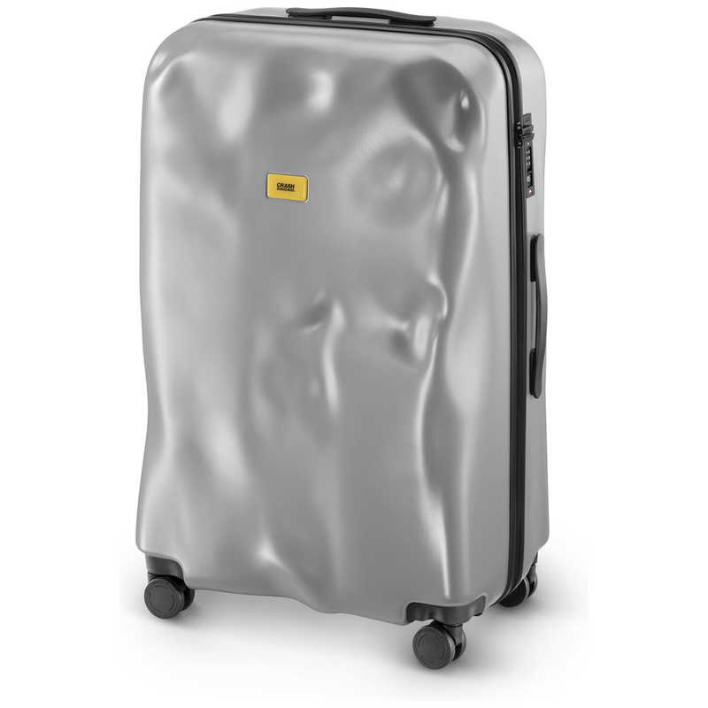 クラッシュバゲッジ　スーツケース L アイコンコレクション SILVER [TSAロック搭載 /100L /5泊～1週間]　CB163-21