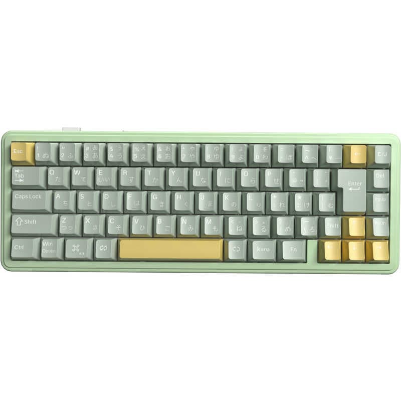 AULA　ゲーミングキーボード F65　F65J-SV-BO