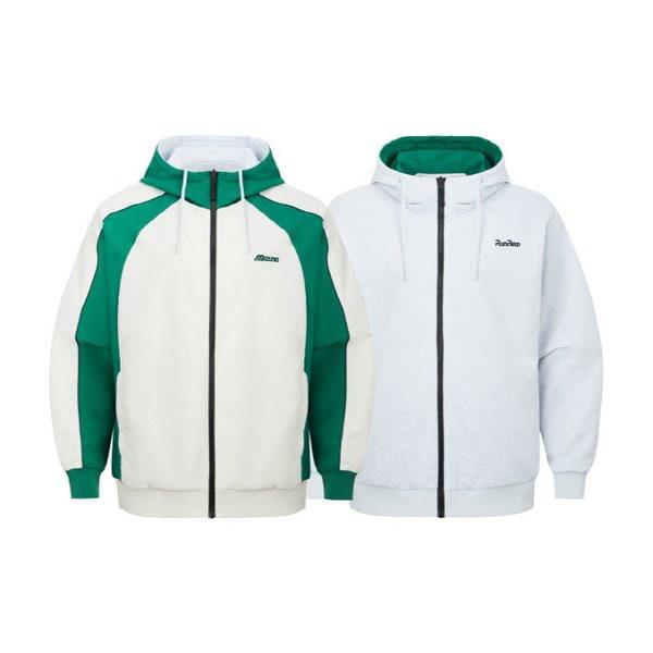 共用両面リバーシブルフードジャケット32YE455046カジュアル運動デイリーREVERSIBLE HOOD JACKET