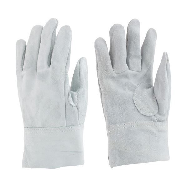 (まとめ) 東和コーポレーション 牛床革 109-A(内縫い) グレー 457 1双 (×10セット)