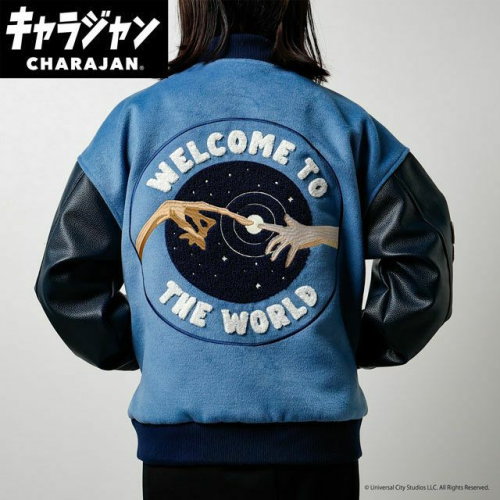 丸眞(マルシン) スタジャン(3L)　E.T. E.Tエンカウンター　男女兼用 キャラクター キャラジャン CHARAJAN 　4755035200