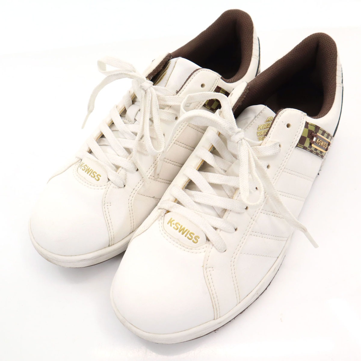 KSWISS ケースイス スニーカー 27.5 ホワイト メンズ 古着