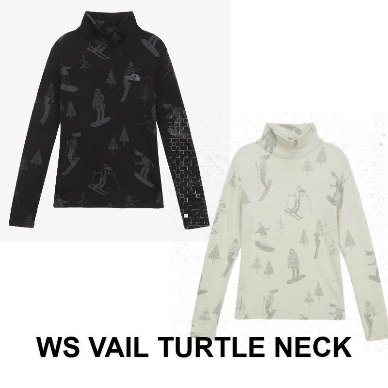 韓国正規品保証 関税負担なしNT7AR89A WS VAIL TURTLE NECKデイリー 基本 着装 男子 女子 人気 韓国 ファッション 男女共用 アウトドア