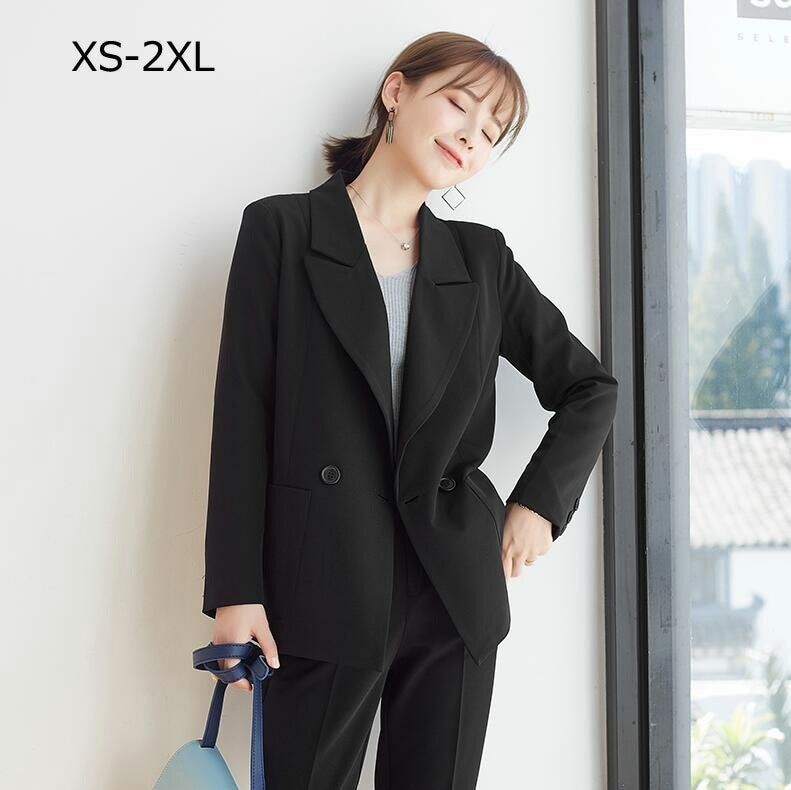ビジネススーツパンツスーツレディースフIォーマルスーツセットアップ2点セットレディーススーツリクルート就活ジャケット+パンツセレモニースーツ上品カジュアルスーツ入園式入学式卒園式卒業式オフィスOL通勤