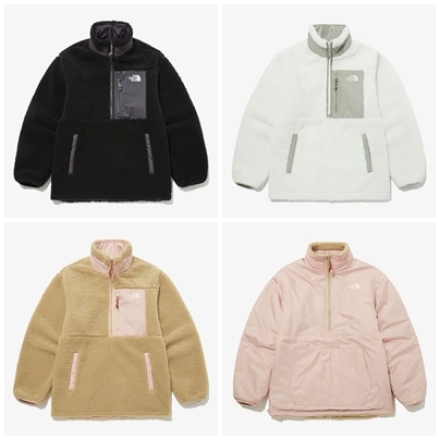 PLAY GREEN RVS FLEECE ANORAK [NJ4FP56]