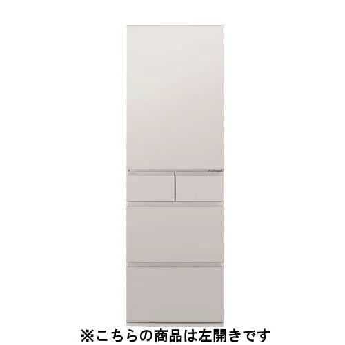 【無料長期保証】パナソニック 冷蔵庫 410L 左開き 5ドア 幅60cm 大容量冷凍室 トップユニット方式 シャキシャキ野菜室 NR-E41RY3L-C ベージュ系
