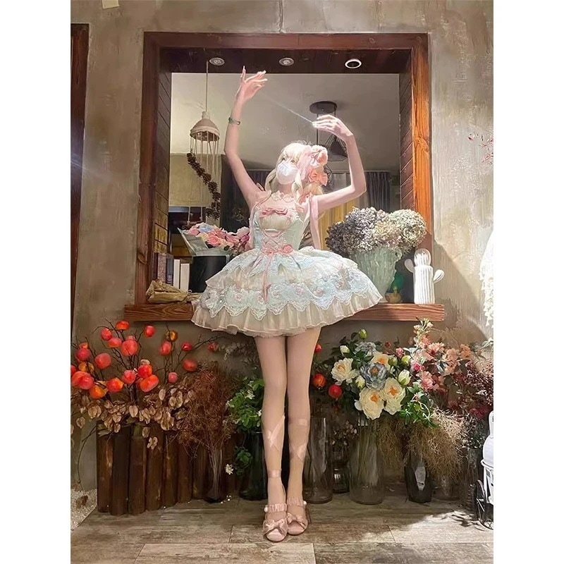 ロリータjsk張清朗プリンセスドレス