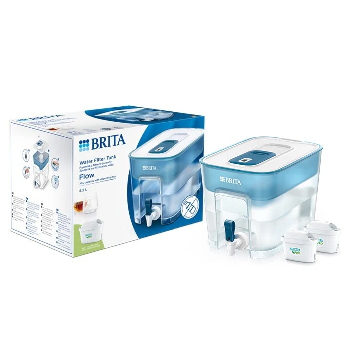 【公式】フロー マクストラプロ ピュアパフォーマンスカートリッジ2個付 ろ過水容量4.85L 全容量8.2L