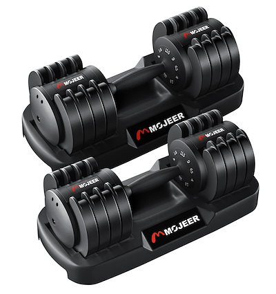 FIELDOOR 可変式　クイックダンベル22kg   a FIELDOOR 可変式 クイックダンベル 22kg×2個