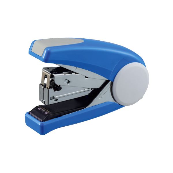 (まとめ) ライオン事務器 ステープラ かるホッチPOWER 45枚とじ ブルー FS-45 1個 (×10セット)