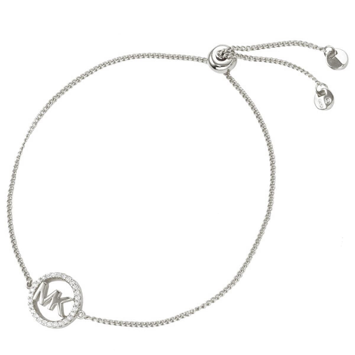 マイケルコース ブレスレット MICHAEL KORS レディース MKロゴ パヴェ サークル スラ