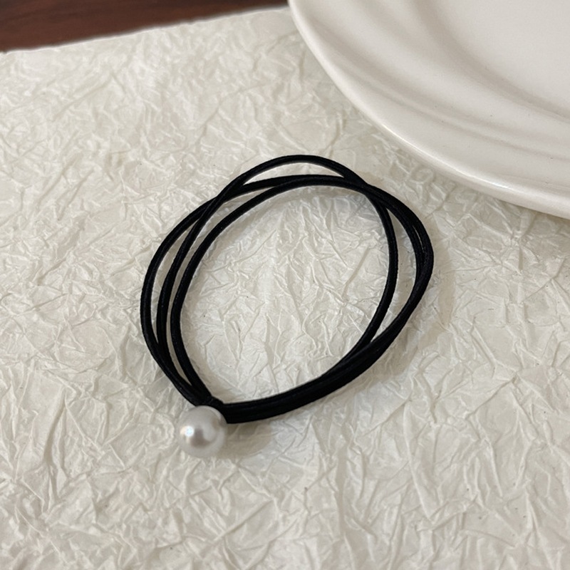 【今日限りで】ヘアアクセサリー ヘアゴム 大粒 パール 韓国ファッション レディース おしゃれ 大人可愛い ヘアアクセサリー