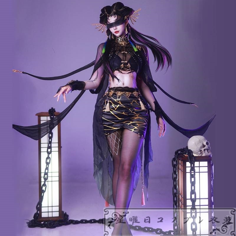 NARAKA: BLADEPOINT 永劫無間 寧紅夜 コスプレ衣装 コスチューム 変装