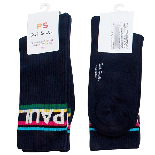 ブランド品 ポールスミス ARIロゴソックス M2A 400MO K04247 M2A400MOK04247