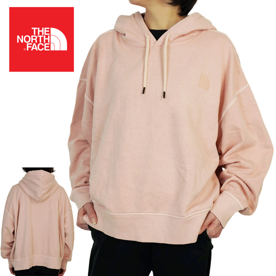 ノースフェイス THE NORTH FACEレディース パーカーW GARMENT DYE HDIEウィメンズ フレアフーディーEVENNGSAND PNK サ
