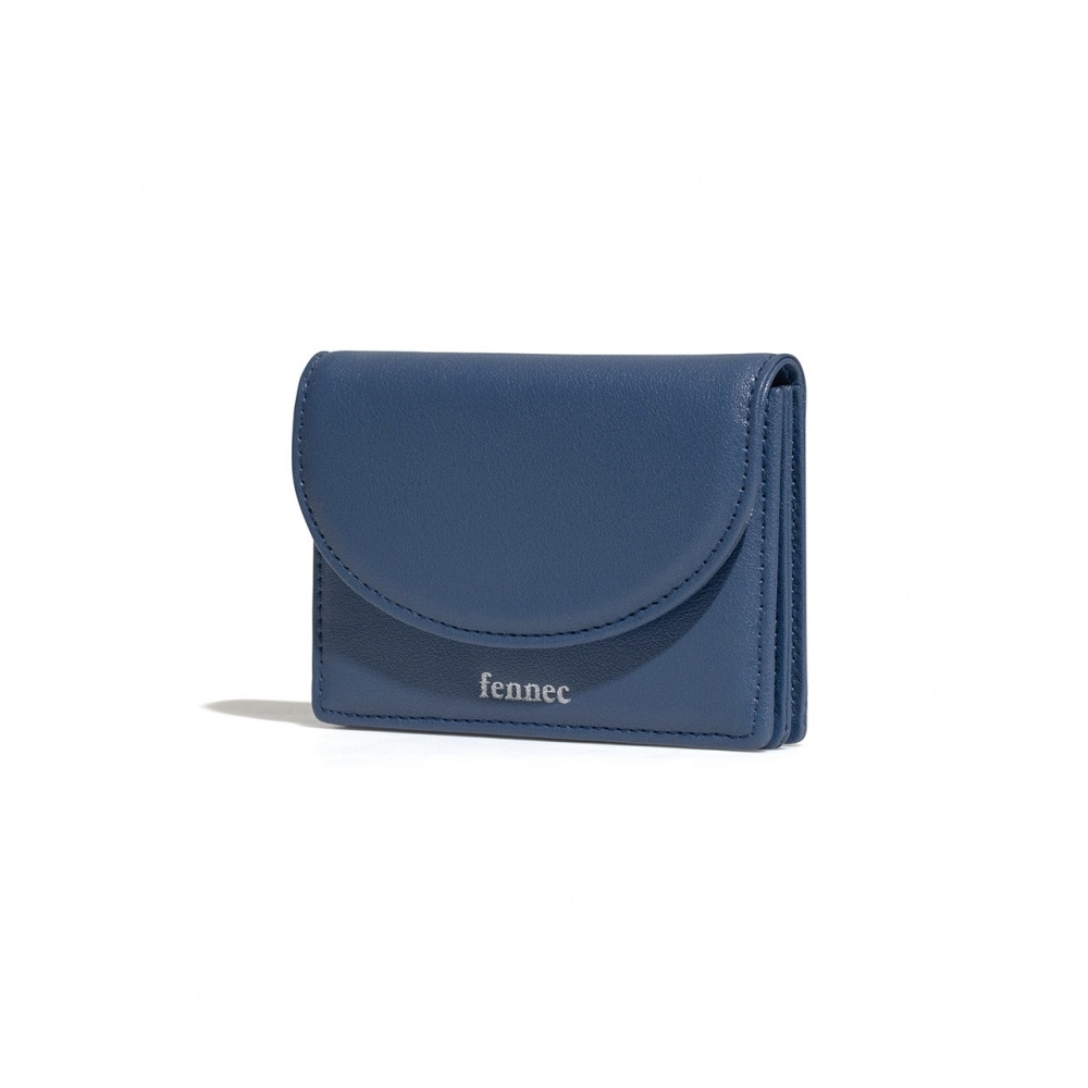 フェネックハーフムーンアコーディオンポケットダスティブルー