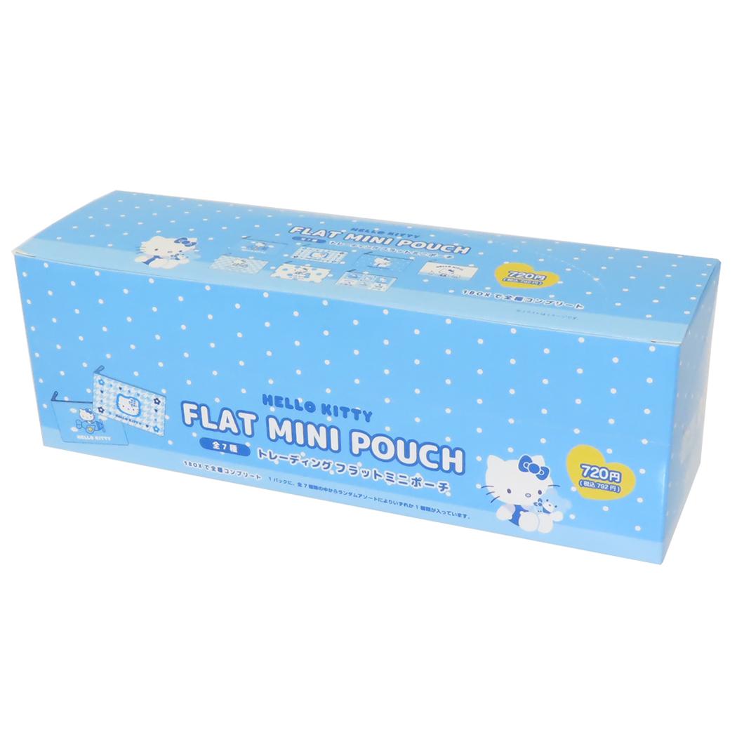 ハローキティ ミニポーチ トレーディングフラットミニポーチ 全7種 7個入セット サンリオ