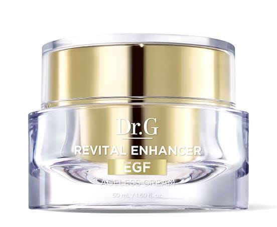 韓国化粧品Dr.gドクターリバイタルインヘンサーエイジレスクリーム50mlトリプルカプセルオイルスペチュラ提供プレミアムEGFソリューション
