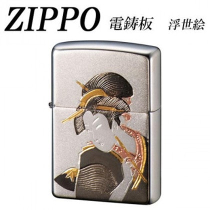 ZIPPO 電鋳板 浮世絵