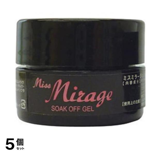 Miss Mirage(ミスミラージュ) ET(エクストラ)トップジェル 5g 5個セット