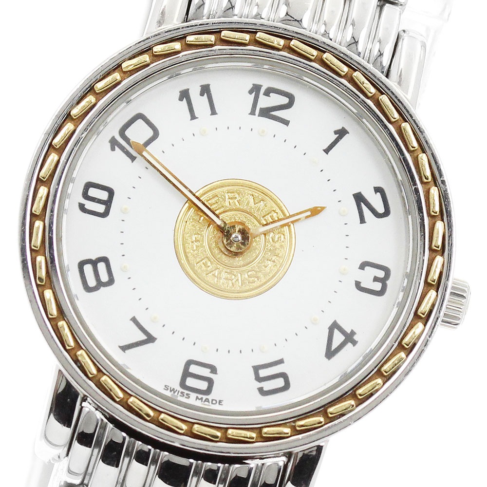 エルメス HERMES SE4.220 セリエ クォーツ レディース _954278【中古】