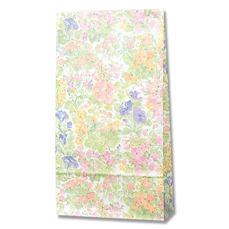 （まとめ買い）シモジマ HEIKO 紙袋 角底袋 ファンシーバッグ 4才 ローザ 100枚 幅210xマチ80x高385mm 002650400 [x3セット]