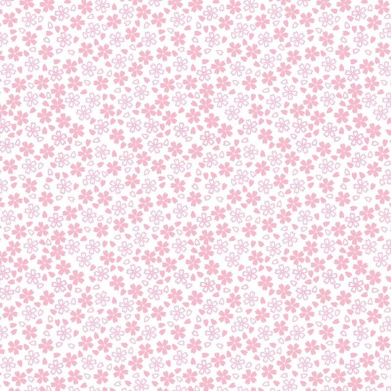 （まとめ買い）シモジマ HEIKO 包装紙 花柄 半才並口 桜小紋 100枚 757x530mm ラッピング用品 002200309 [x3セット]