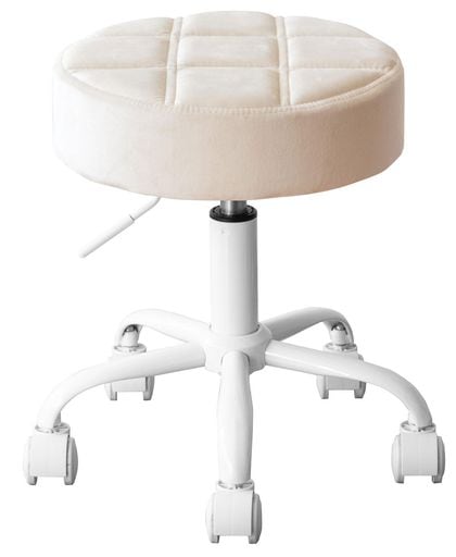 宮武製作所 スツール 昇降スツール 簡単昇降機能 キャスター付き CH-K103 アイボリー