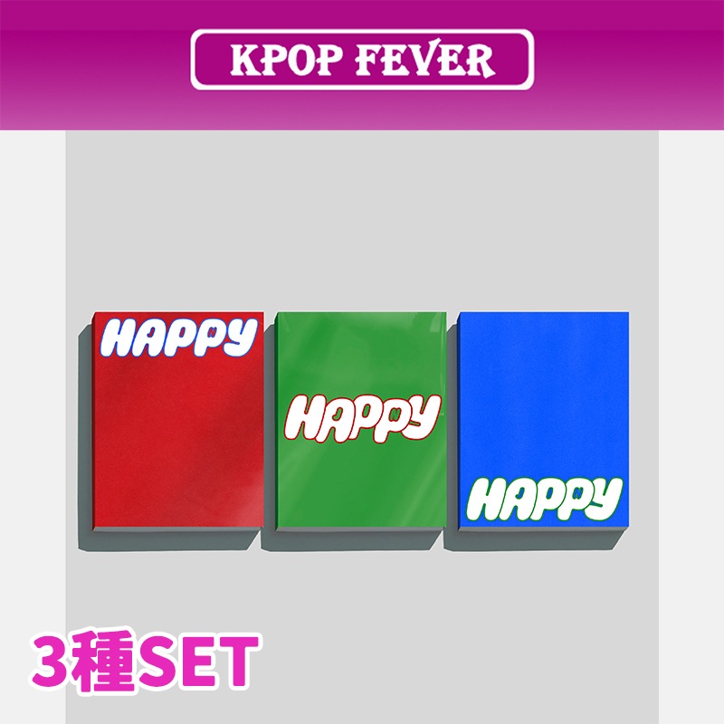 3種SET BTS JIN [Happy] (Journey Ver + Imagine Ver + Navigate Ver)
