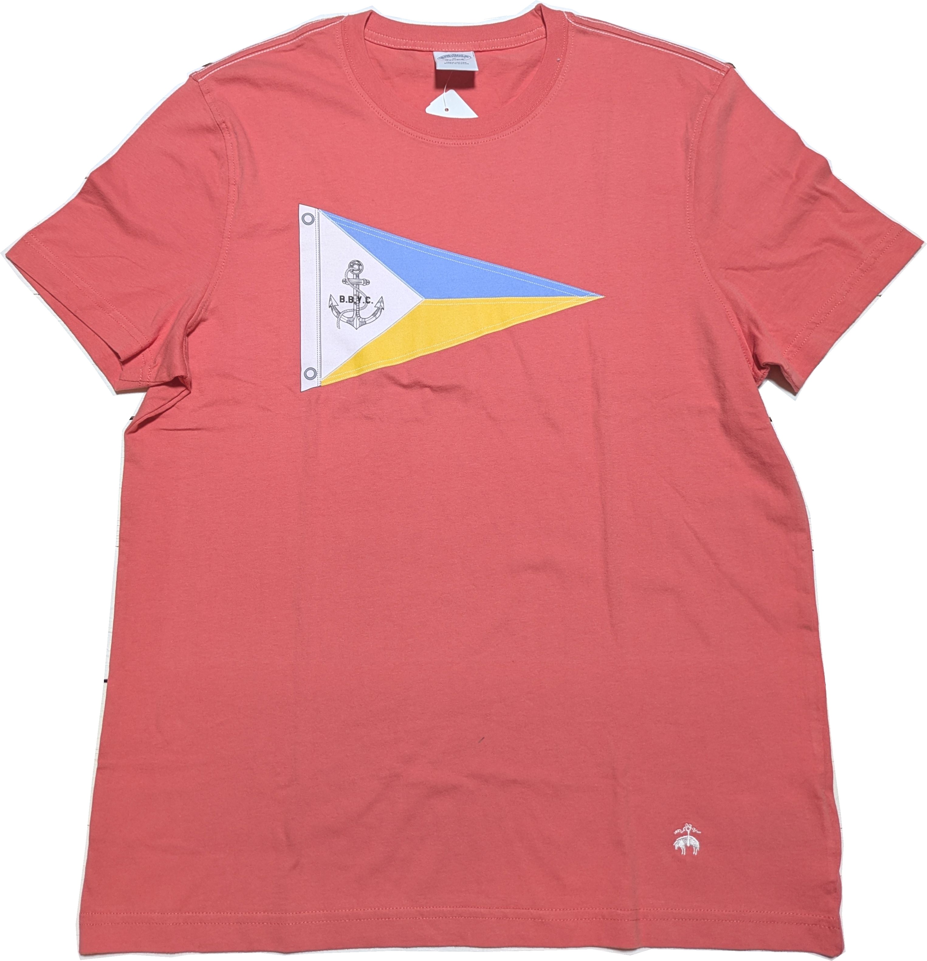 半袖 プリント Tシャツ オレンジ系 メンズ Brooks Brothers 087 6,358円