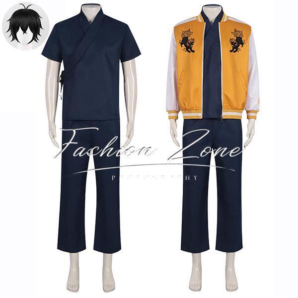 【品質良い 大好評中】迅速な出荷WIND BREAKER ウィンドブレイカー 十亀条 コスプレ衣装 ウィッグ cosplay ハロウィン 演出服 変装