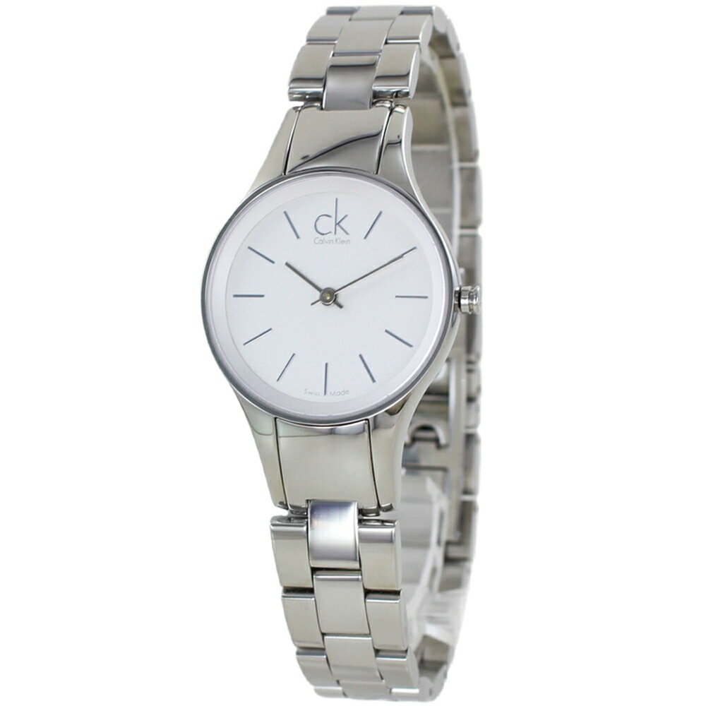 訳あり BOX無し 収納ケース付き 1本用 カルバンクライン 腕時計 手表 レディース シンプル おしゃれ スリム ステンレス ブレスレット 時計 女性 仕事用 誕生日プレゼント 妻 結婚記念日 母姪