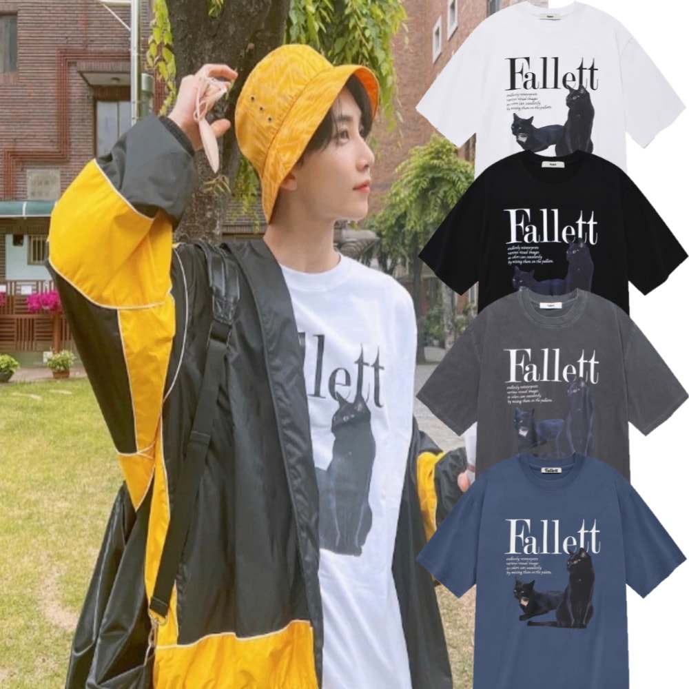 Seventeen ジョンハン着用/TREASURE JUNKYU 着用/DEUX NERO SHORT 半袖Tシャツ/ユニセックス