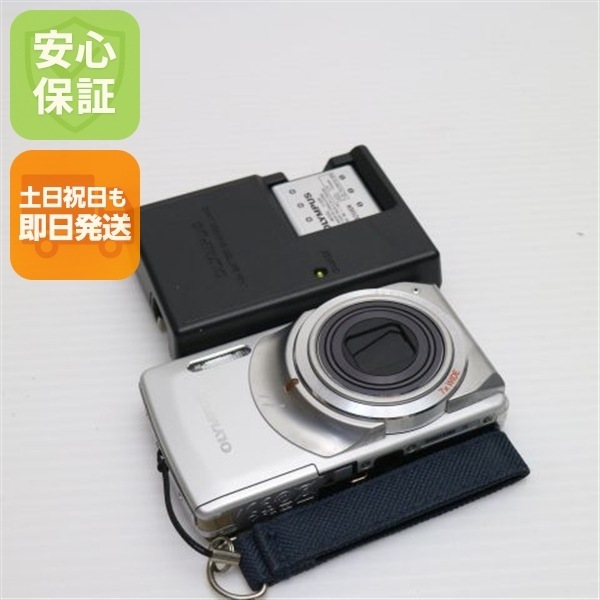 超美品 μ-7010 シルバー OLYMPUS デジカメ 180