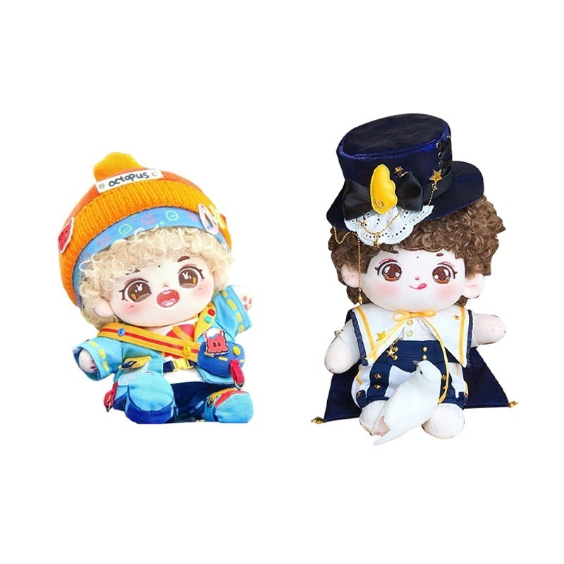 ミニ洋服 15cm 20cmぬいぐるみ用服 日常服人形韓国ファッションアイドル衣装かわいい　魔术师