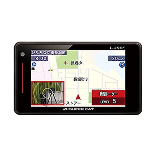 GS303 新型レーダー式移動オービス対応3.6型液晶GPS内蔵レーザー&レーダー探知機