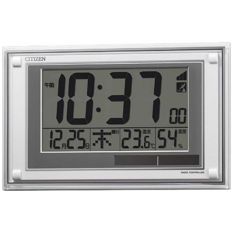 リズム時計　ソーラー電波掛置兼用時計　8RZ189-003 8,362円