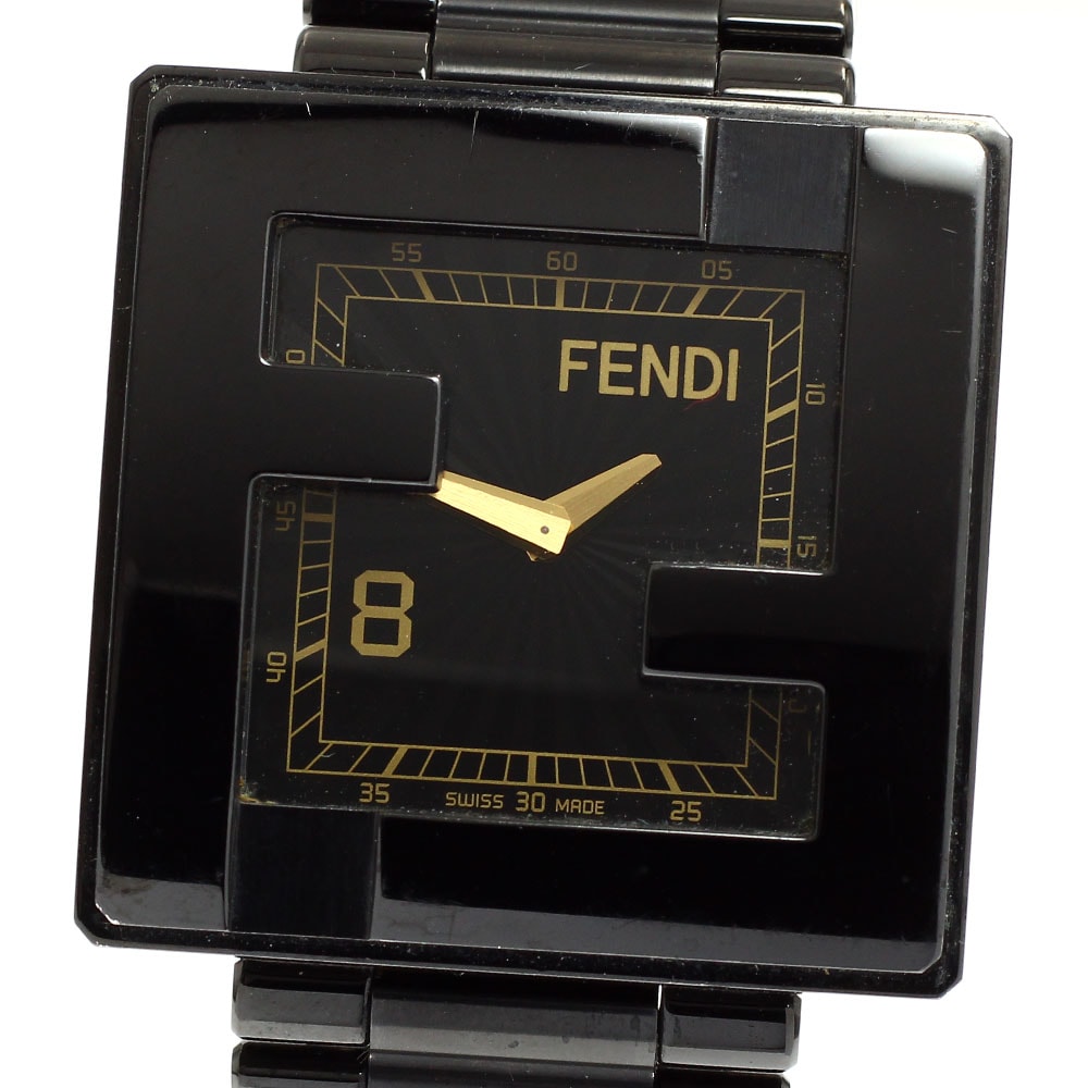 フェンディ FENDI フェンディマニア ブレスレット クォーツ メンズ _916280【中古】