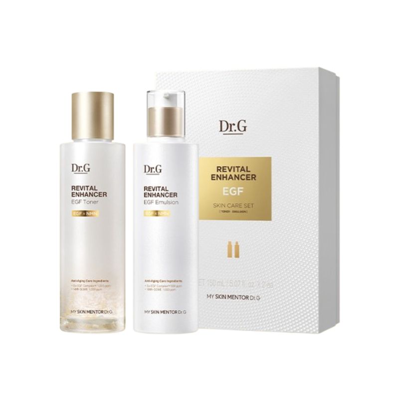 [プレミアムEGF2種セット] リバイタルインヘンサーEGF 化粧水 150ml + 乳液 150ml