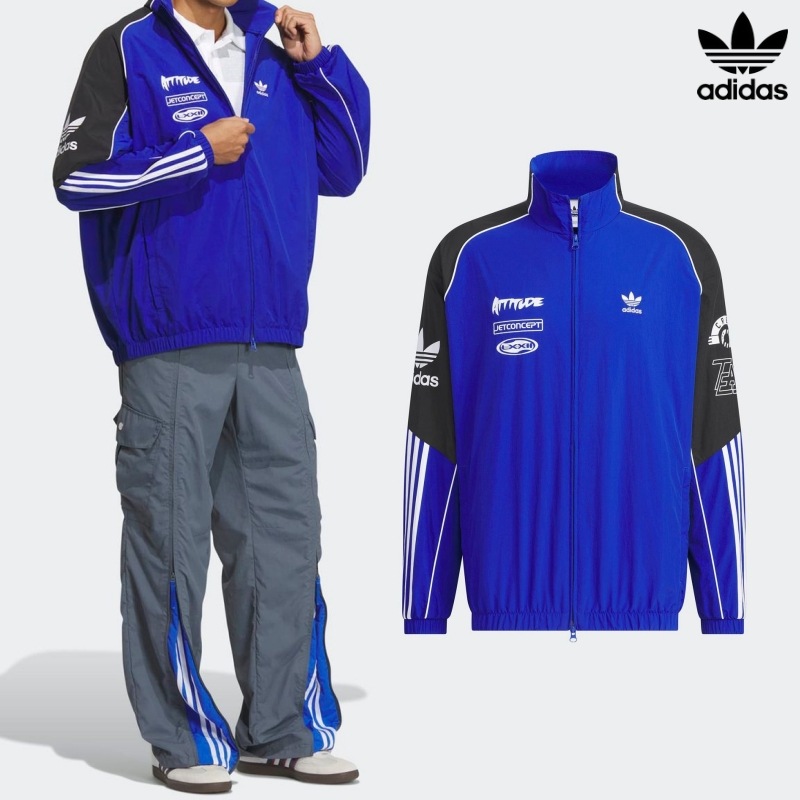[ADIDAS] アディダス モト ジャケット / ROYAL BLUE