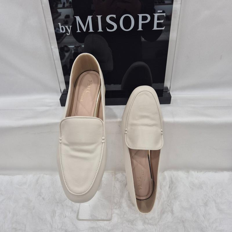 By 女性 ベーシック クラシック ローファー 112HT419DH003 IVORY 3 JJ