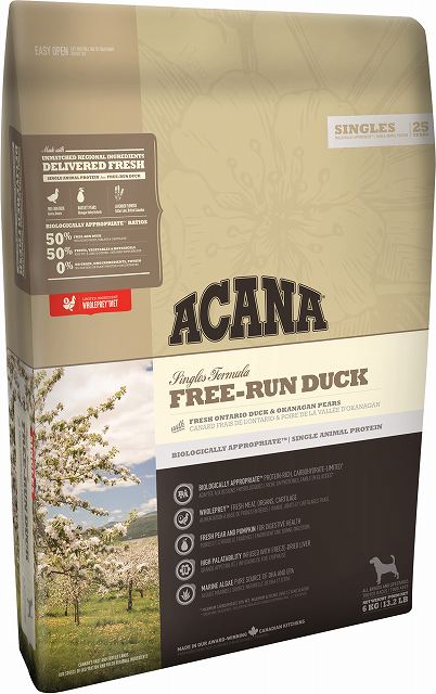 アカナ フリーランダック　11.4kg【ドッグフード】【正規品】