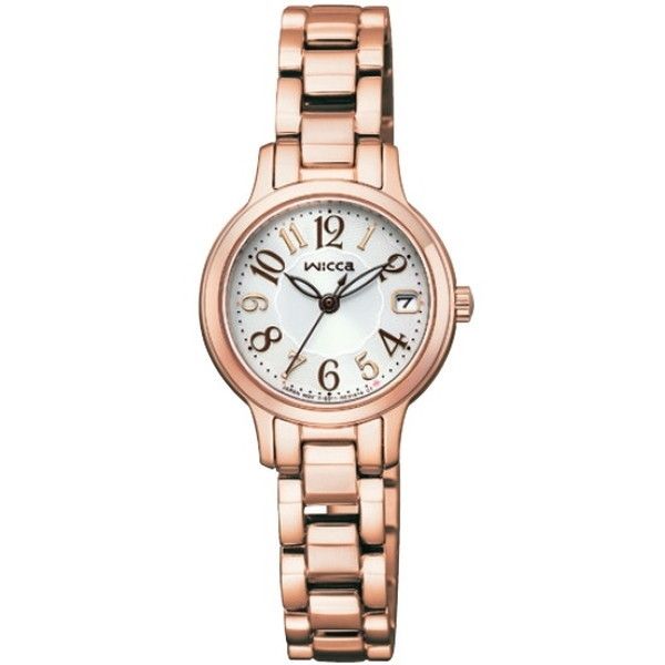 (シチズン) KH4-963-13 wicca (ウィッカ) ソーラー腕時計 (レディースウォッチ)