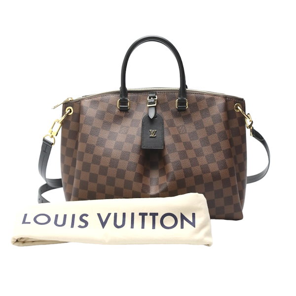 Qoo10] Louis Vuitton N45283 オデオントートMM ダミエ