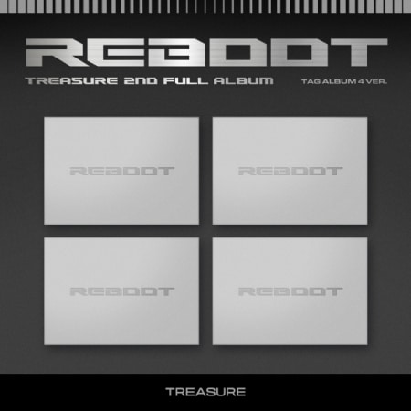 (ショップ特典)(YG TAG ALBUM ver４種セット)TREASURE- 2ND FULL ALBUM [REBOOT]