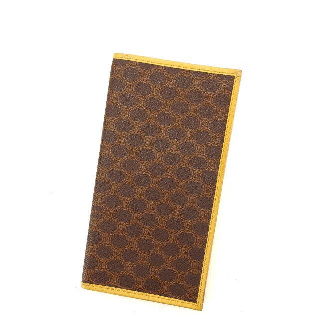 長札入れ マカダム ブラウン ベージュ 中古