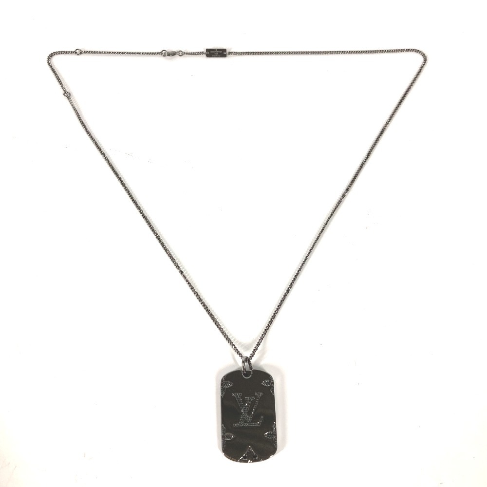 ネックレス M69473 コリエロケット モノグラム ストラス アクセサリー チェーン メタル シルバー 32,175円
