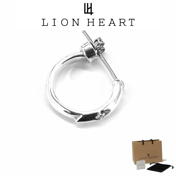 ピアス メンズ クロッシングピアス ELフェザーフープ SV925 サージカルステンレス LH-1EA132 メンズピアス 片耳用 1点売り クリスマス 誕生日 【ネコポス】