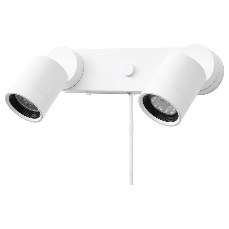 NYMANE ニーモーネ ウォールランプ ダブル - ホワイト