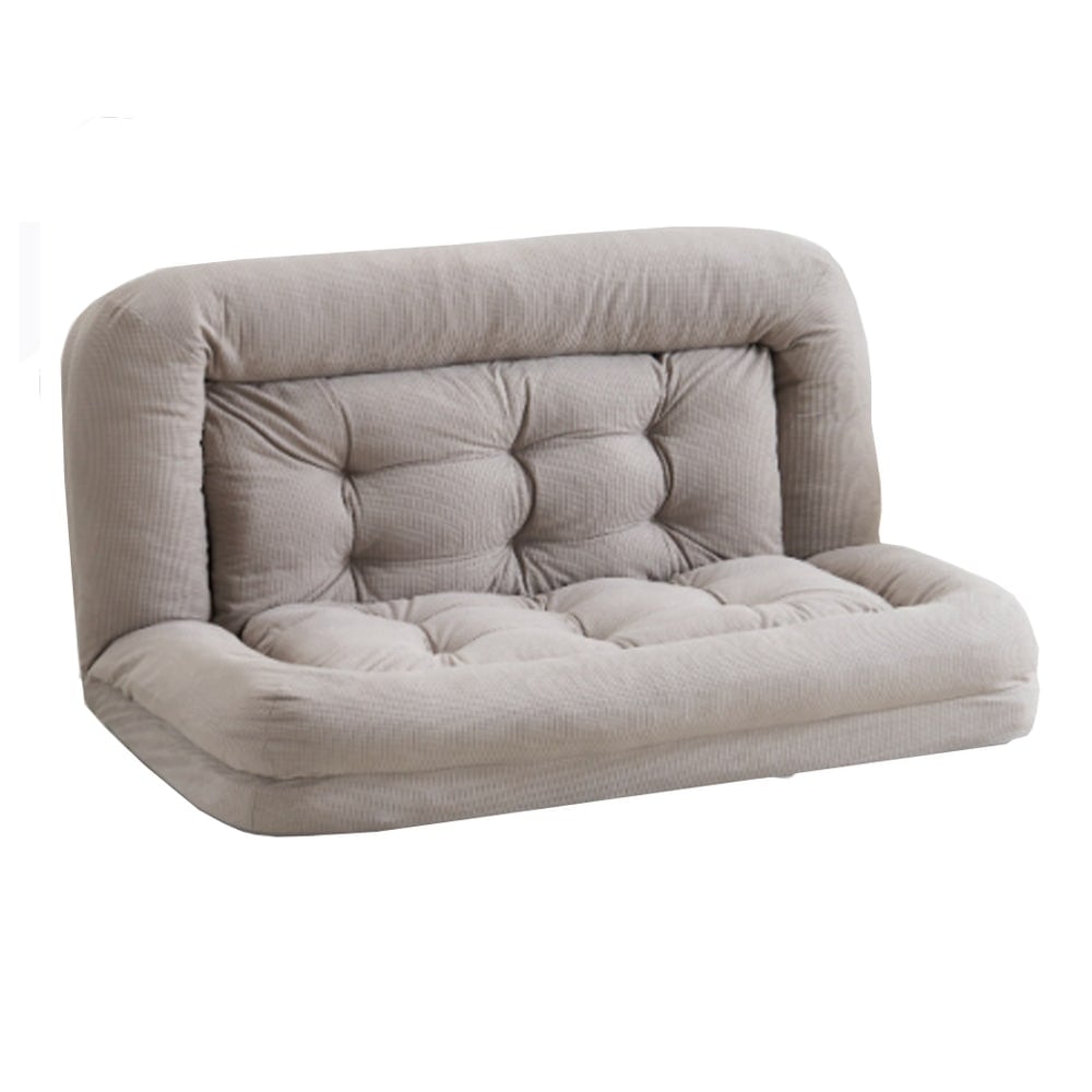 【国内即日発送】ソファーベッド 座椅子 ソファ 6段調整可能 3WAY 1人掛け　2人掛け シンプル 圧力分散 ベッド 折りたたみ フロアソファー 寝る 座る 可愛い外観 実用性 コンパクト　枕付き 12,724円